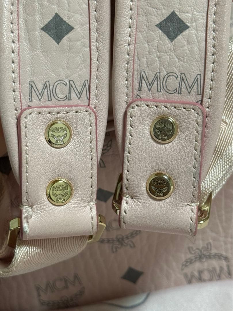 MCM リュックS パウダーピンク