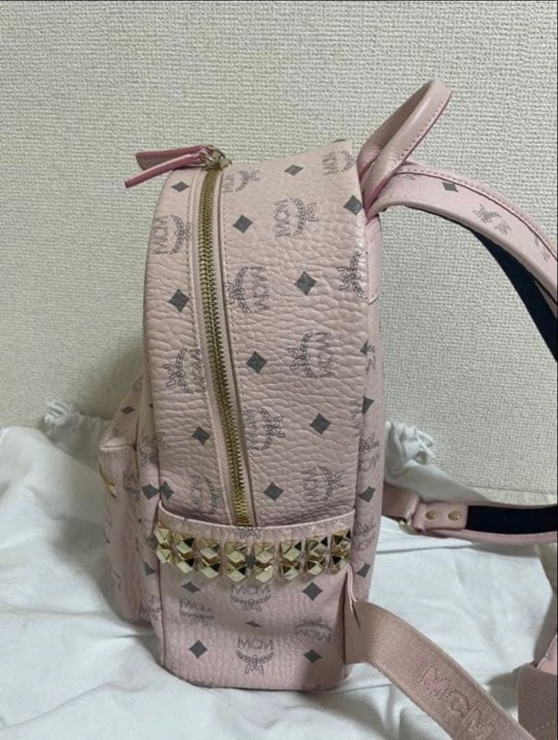 MCM リュックS パウダーピンク