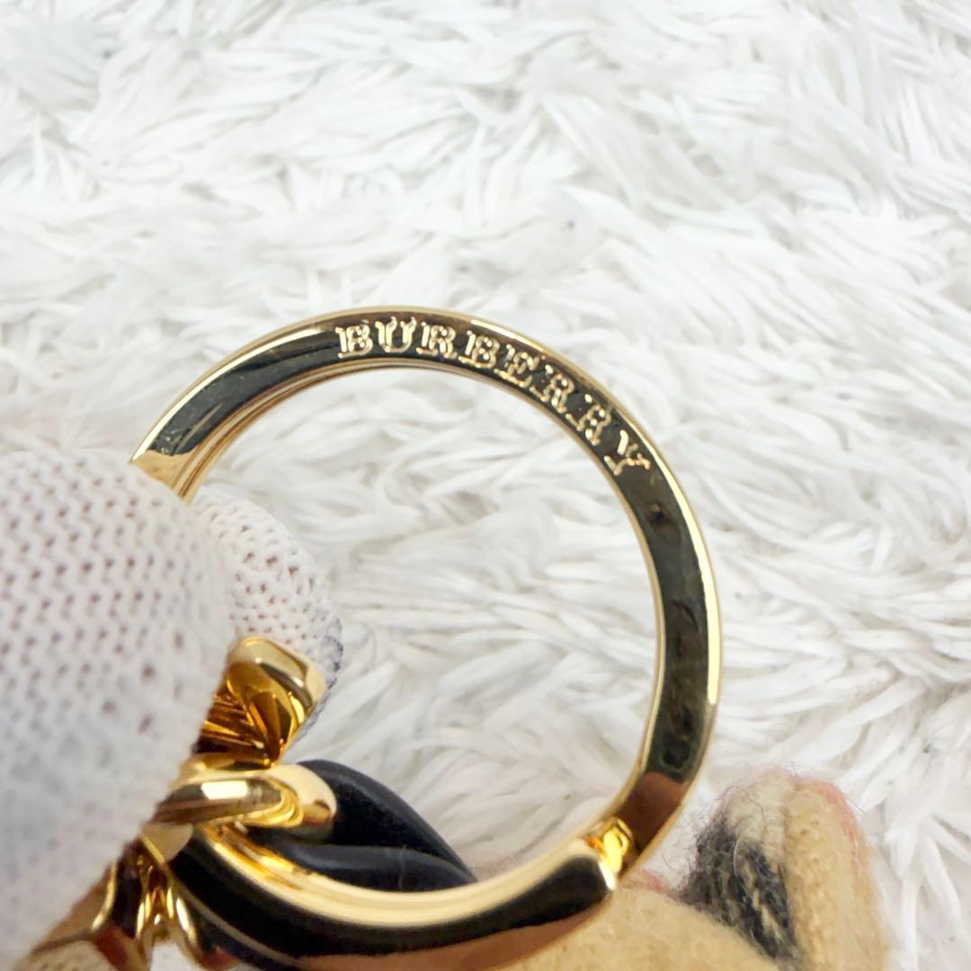 ✨新品同様✨ BURBERRY ノバチェック 熊 ベアー キーホルダー チャーム
