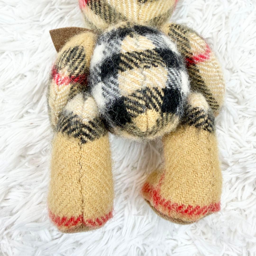 ✨新品同様✨ BURBERRY ノバチェック 熊 ベアー キーホルダー チャーム