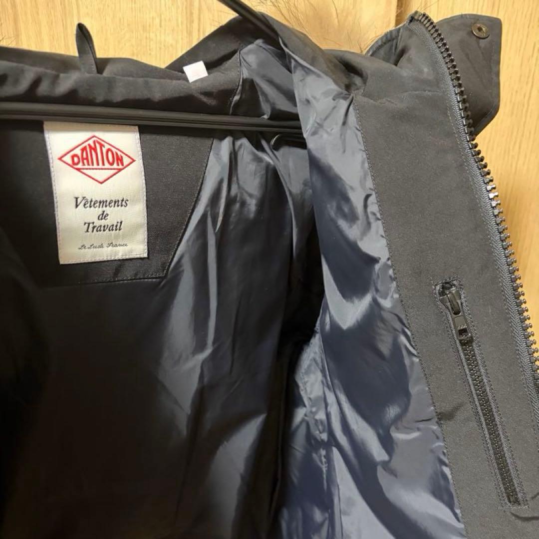 ダントン　DANTON レディース　ダウンジャケット　ブラック　38 Mサイズ
