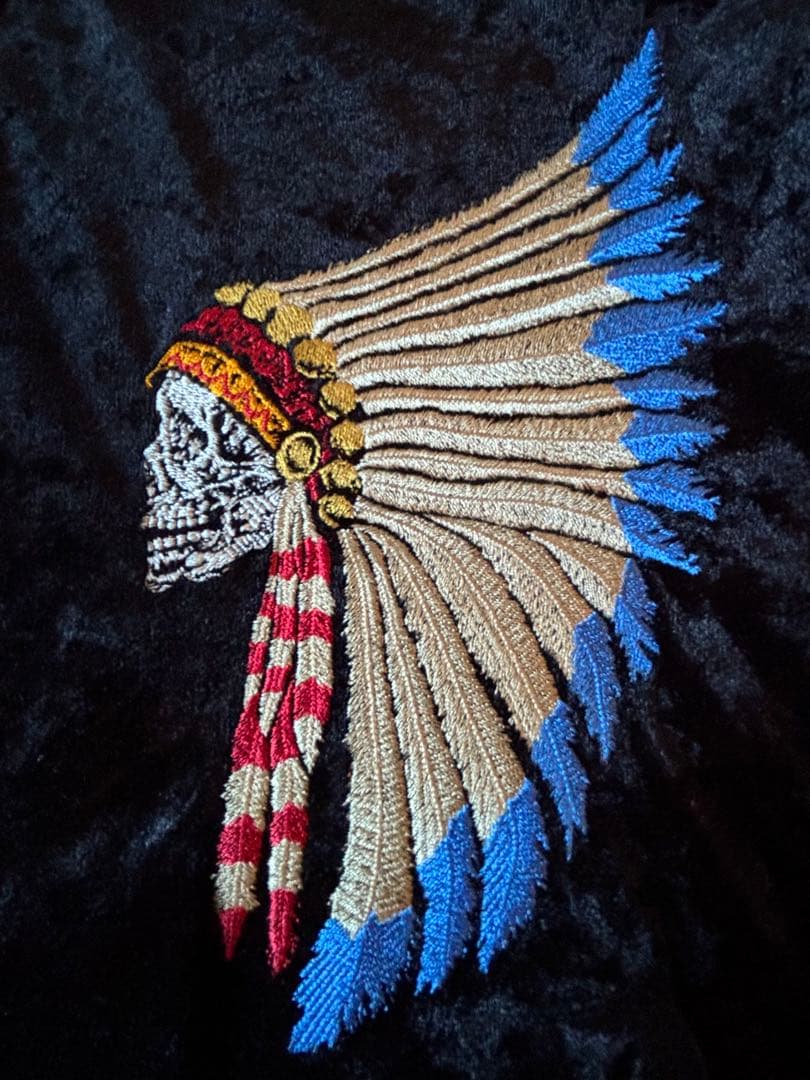 obelisk オベリスク　刺繍 ベルベット スカジャン