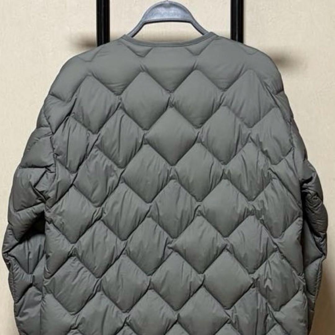 新品 ユニクロ ウルトラライトダウン リラックスコート オリーブ L