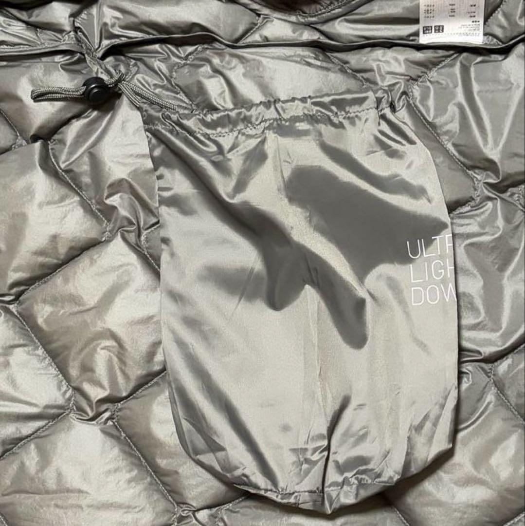 新品 ユニクロ ウルトラライトダウン リラックスコート オリーブ L