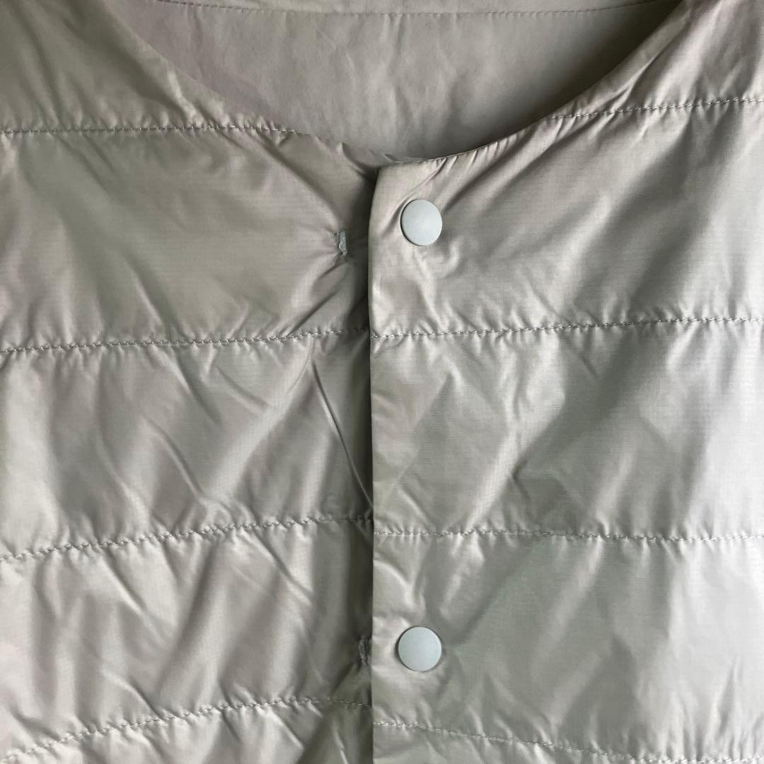 値下げ【美品】plantation ライトリバーダウン　ベージュ