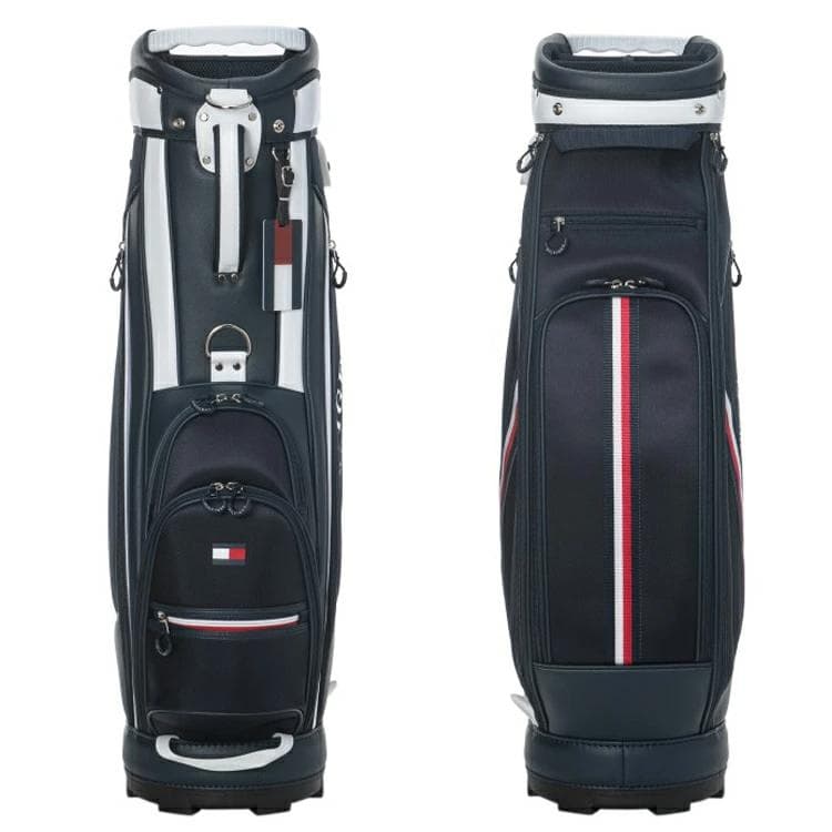 新品 トミーヒルフィガーゴルフ キャディバッグ THMG5SC5 ブルー