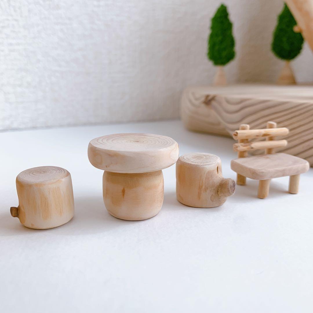 木製　ツリーハウス 白木