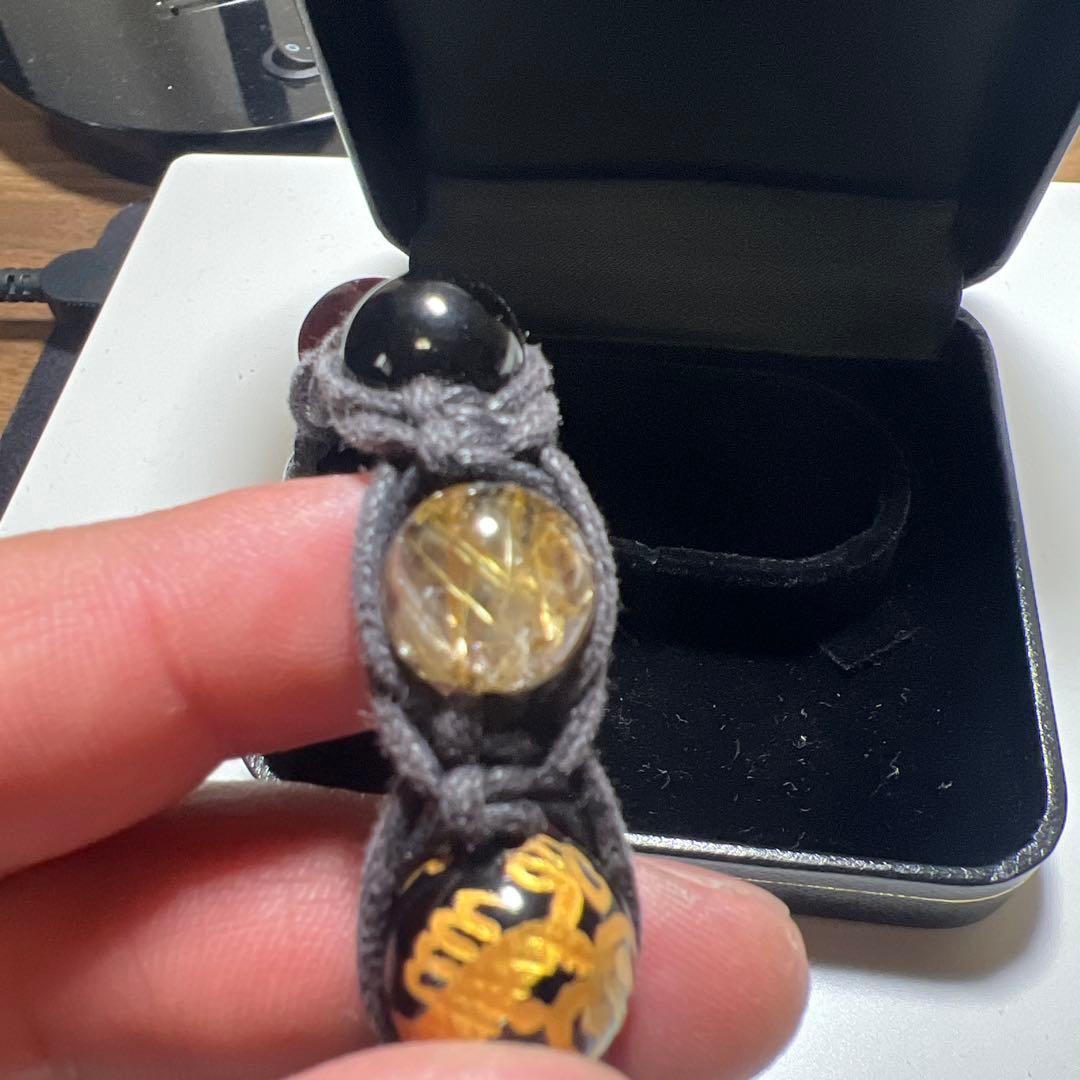 美品！高品質天然石念珠パワーストーンブレスレット！