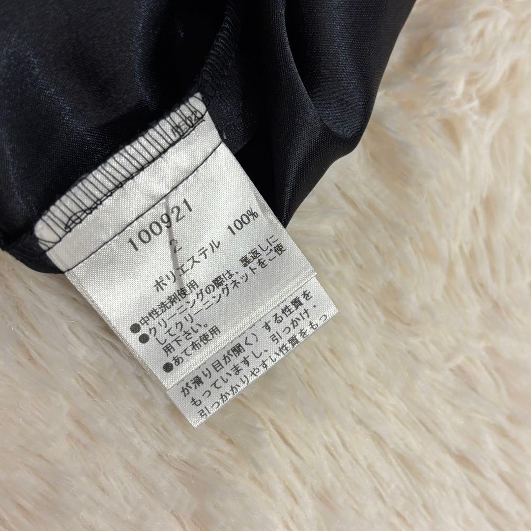 Kaene/ラメシャンブレードレス ブラック