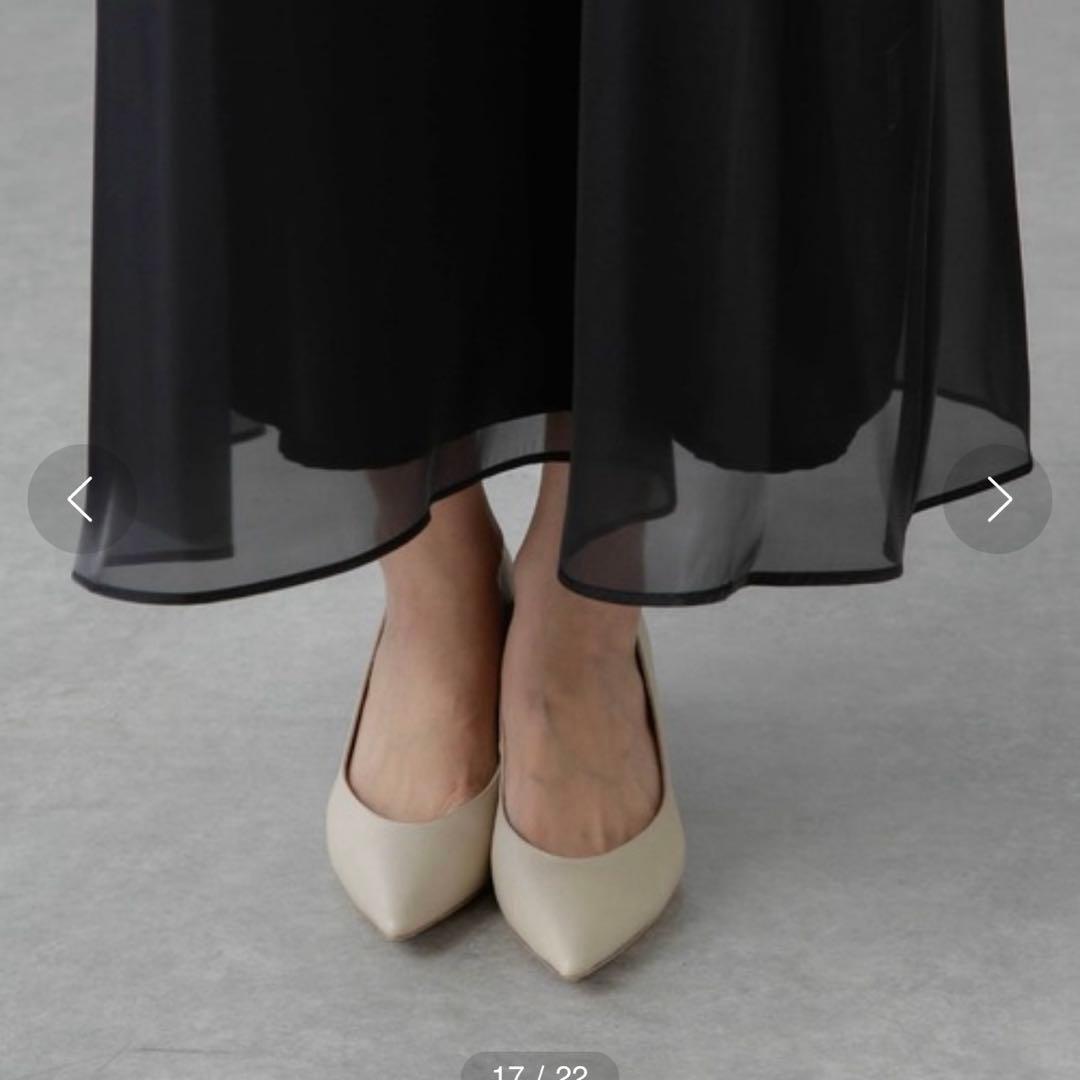 Kaene/ラメシャンブレードレス ブラック