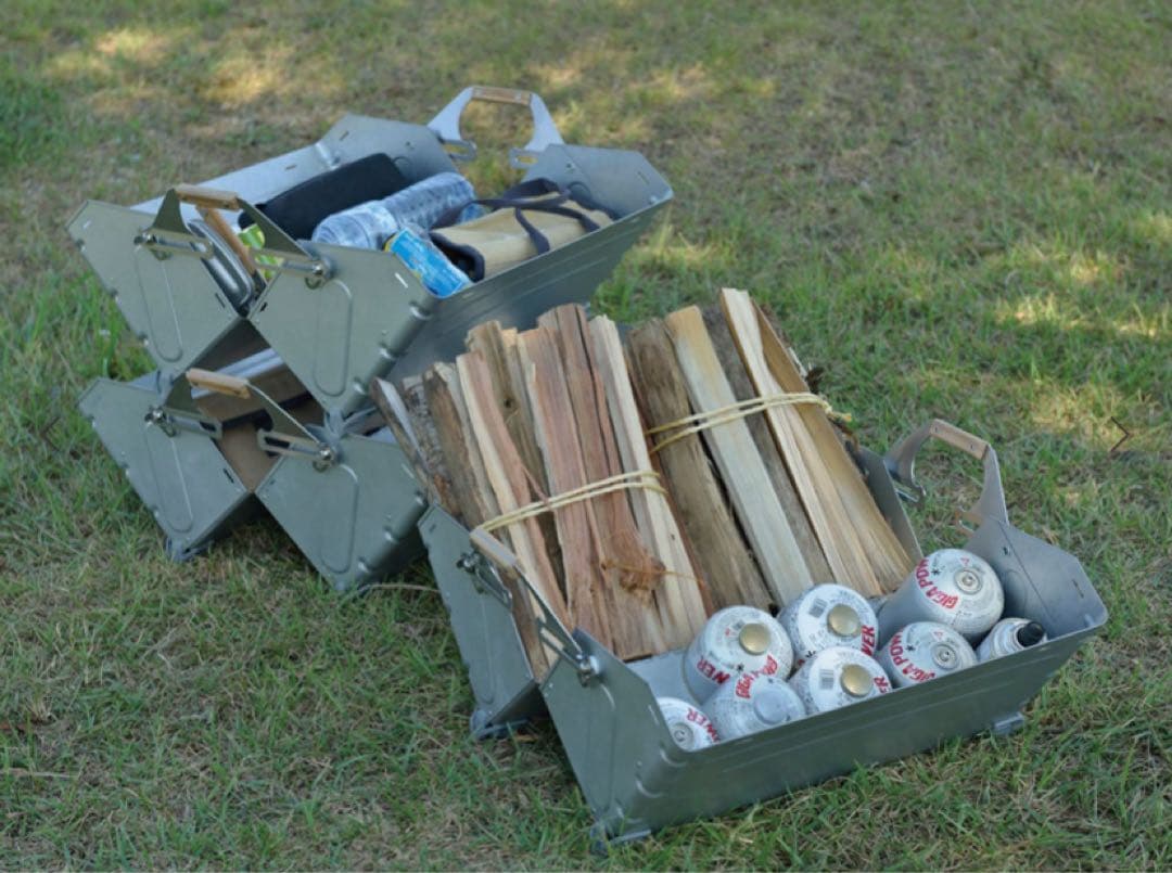 【スノーピーク】 シェルフコンテナ25 天板付き