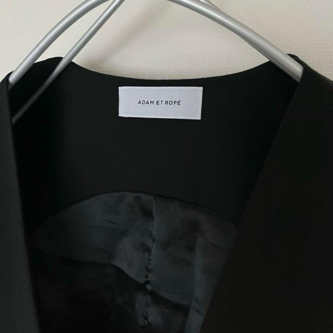 アダムエロペ ADAM ET ROPÉ ロンパース 黒 23SS オールインワン