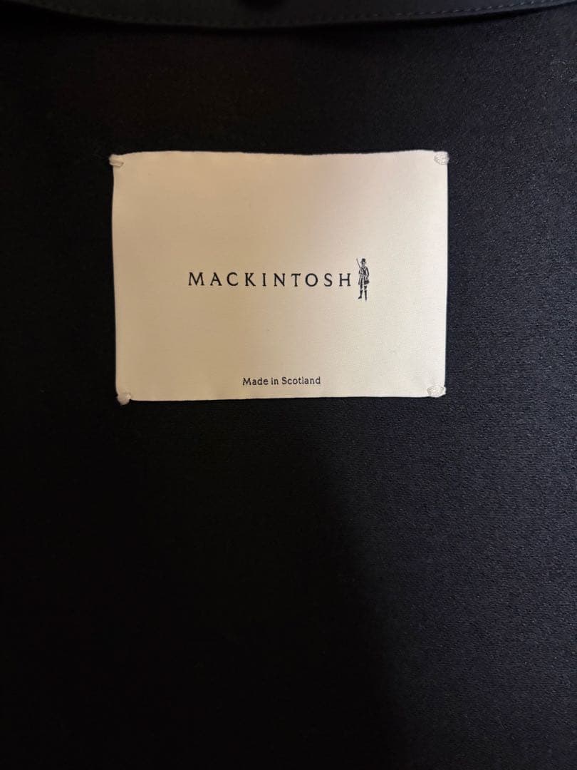 マッキントッシュ　DUNKELD - ゴム引きコート　ブラック