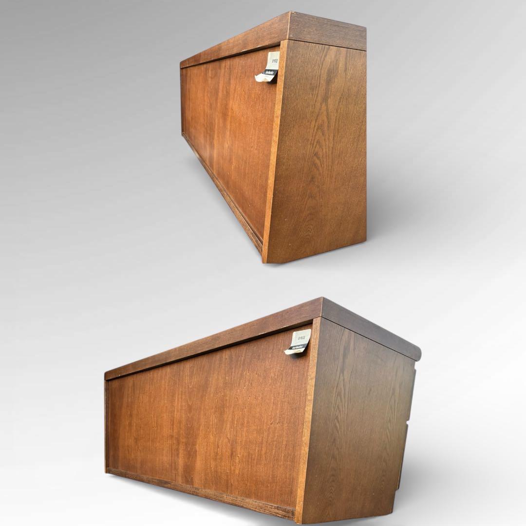 希少　カリモク チェスト 2段4杯　木製　モダン タンス テレビボード 国産家具