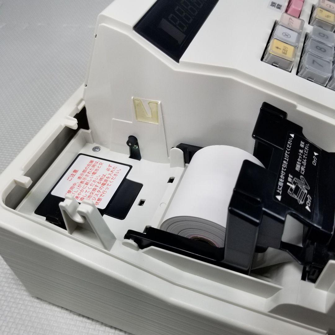 【美品】SHARP XE-A147 レジスター ホワイト
