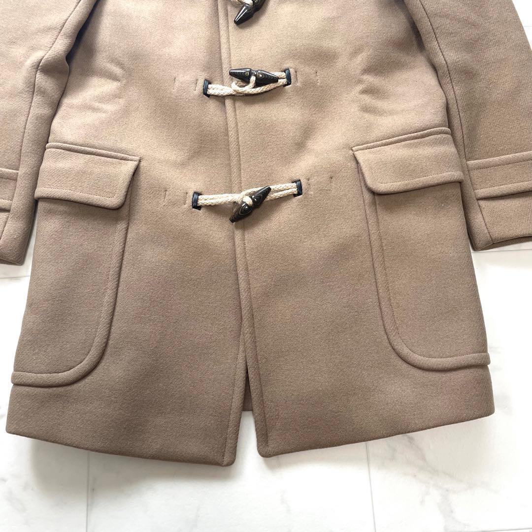 美品✨定価11万 ドゥロワー メルトンウール ダッフルコート 袖裏シルク 38