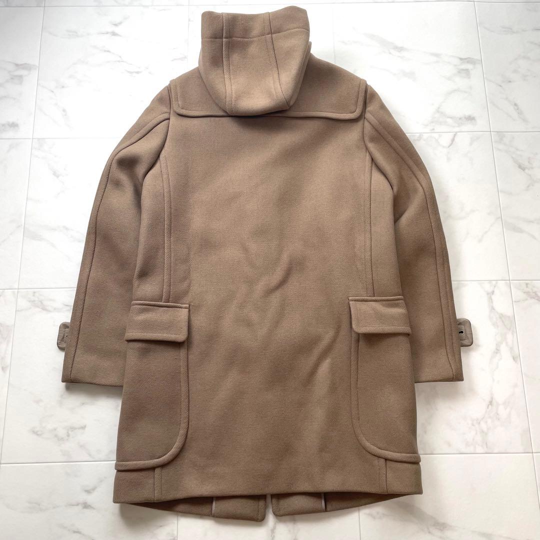 美品✨定価11万 ドゥロワー メルトンウール ダッフルコート 袖裏シルク 38