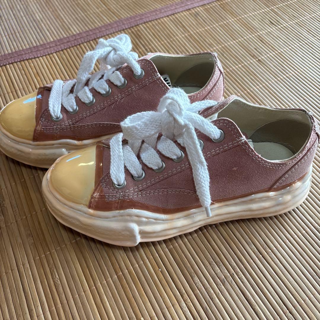 美品　メゾンミハラヤスヒロ OG SOLE DIP LOWTOP 38