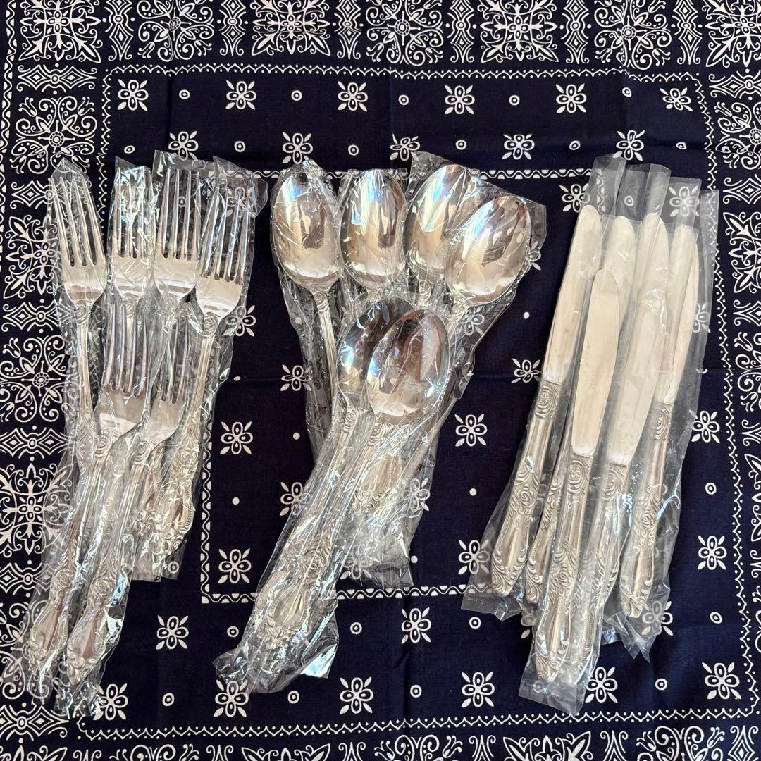 昭和レトロ　アンティーク　カトラリーセット　AZUMA