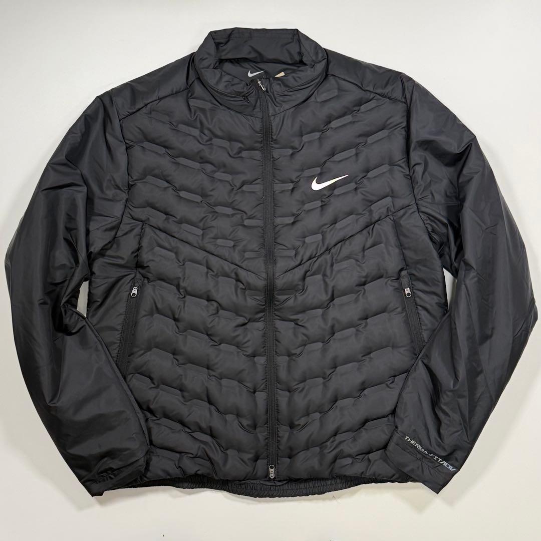 ナイキ エアロロフト メンズ レペル ダウン ランニングジャケット M 黒