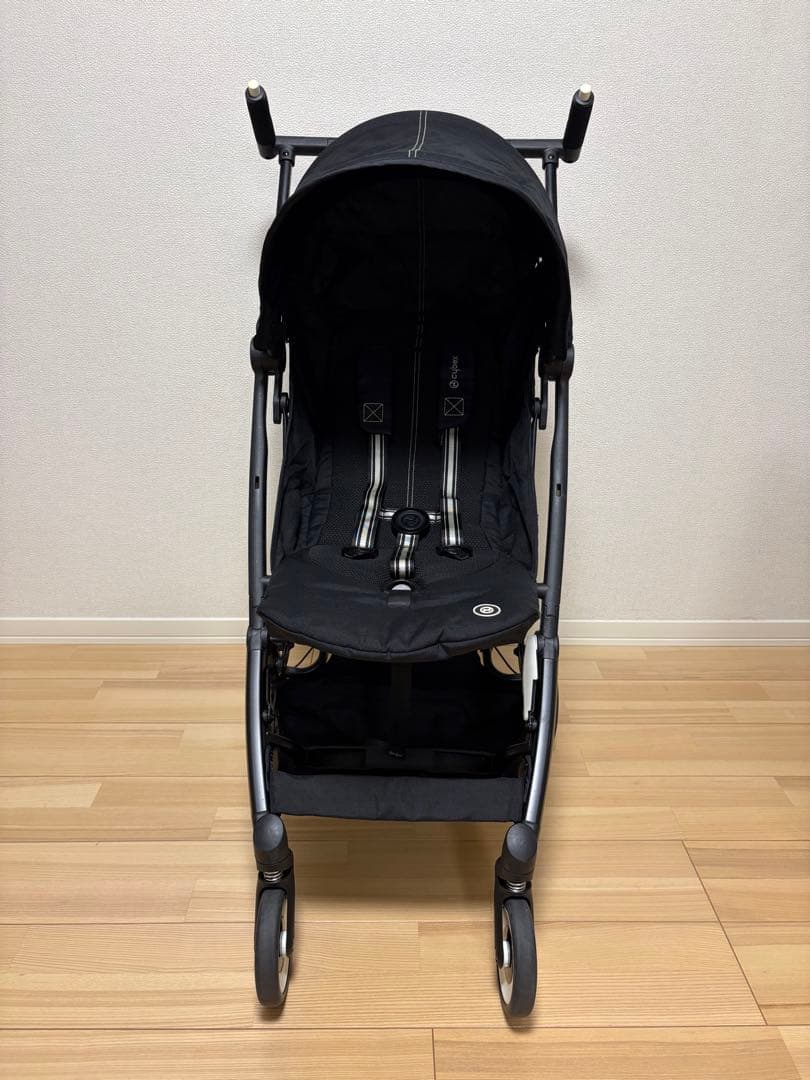 【美品】サイベックス　リベル　B型ベビーカー　2023年モデル　ムーンブラック