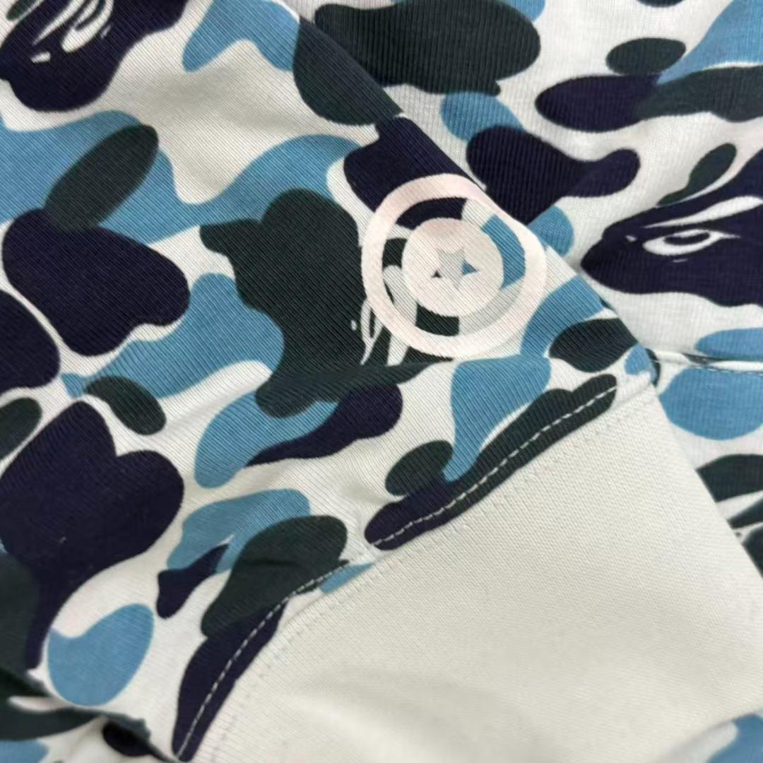 A Bathing Ape Bape シャークパーカー ピンク 迷彩 カモ