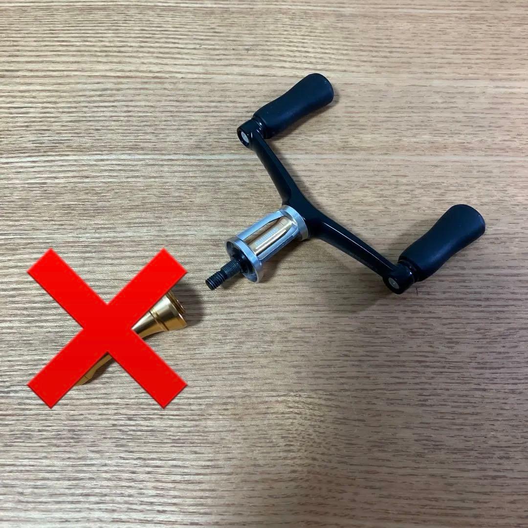 極上美品　夢屋　Mgダブルハンドル 38mm ノブ I型SS センシティブ