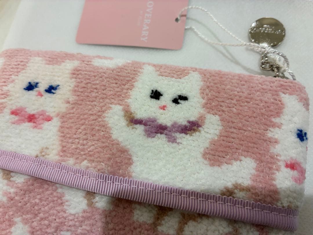 フェイラー モフモフネコちゃん　ティッシュポーチ　新品未使用