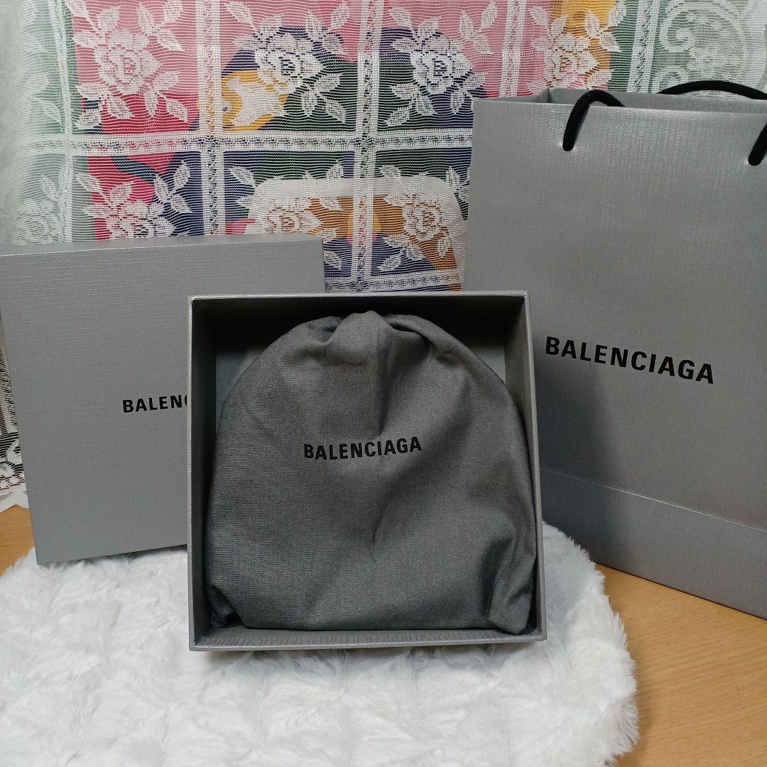 みなべ　BALENCIAGA BBロゴベルト ブラック 　75size