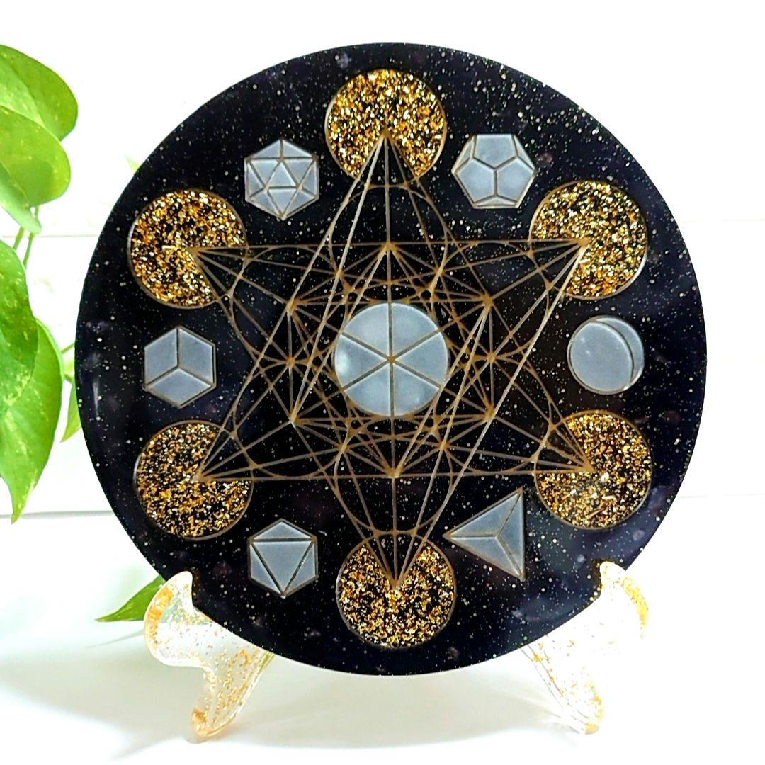 【完全心願成就オルゴナイト】メタトロン1部蓄光✨926