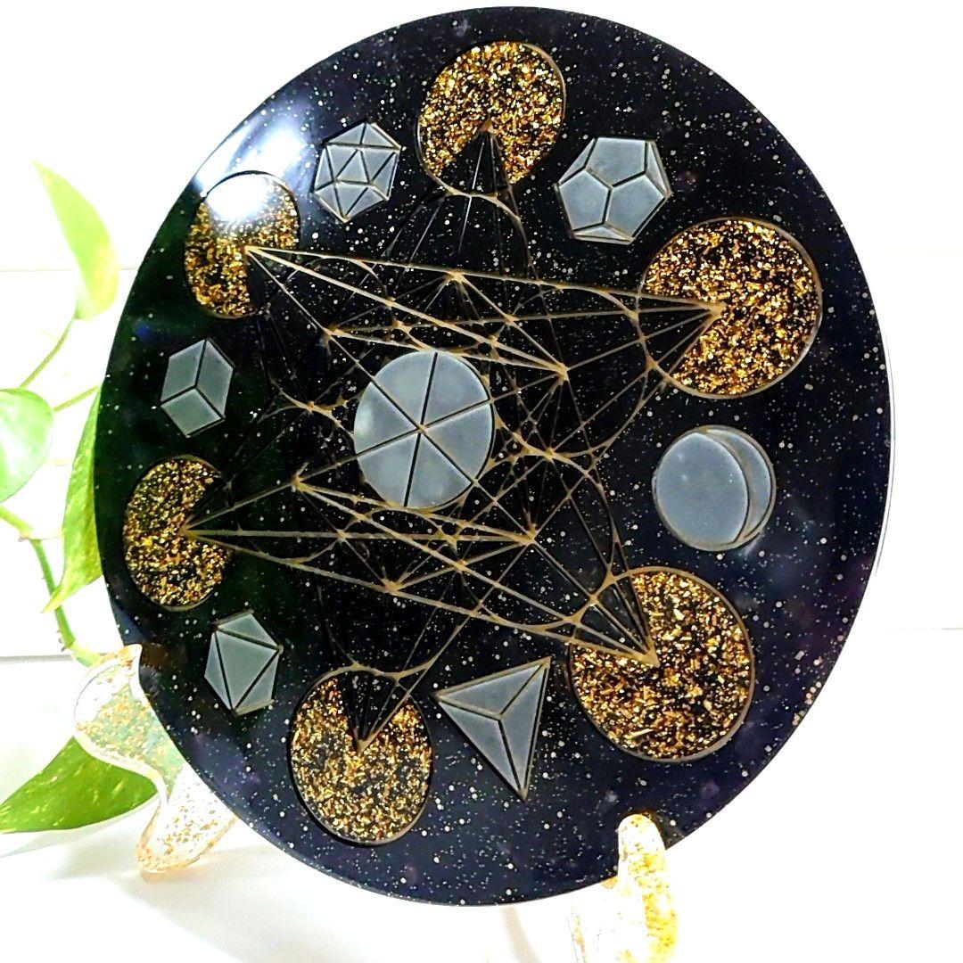 【完全心願成就オルゴナイト】メタトロン1部蓄光✨926