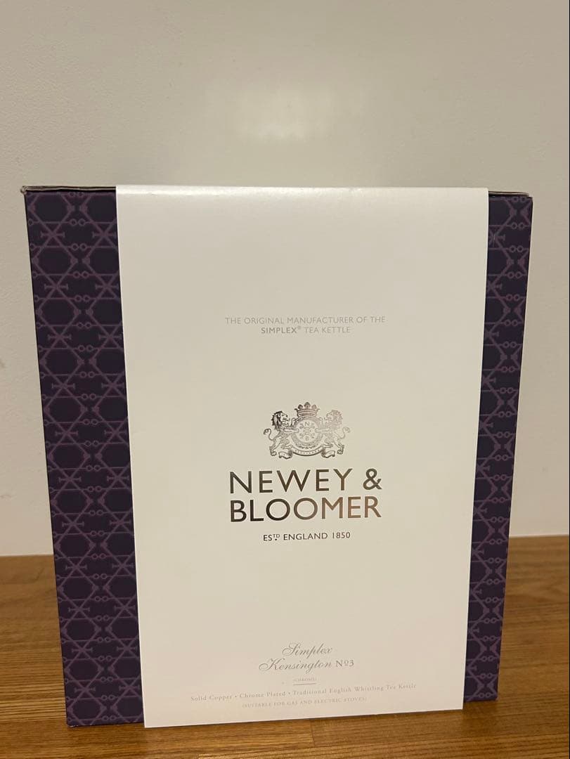 シンプレックス　NEWEY & BLOOMER ステンレス　やかん　ケトル