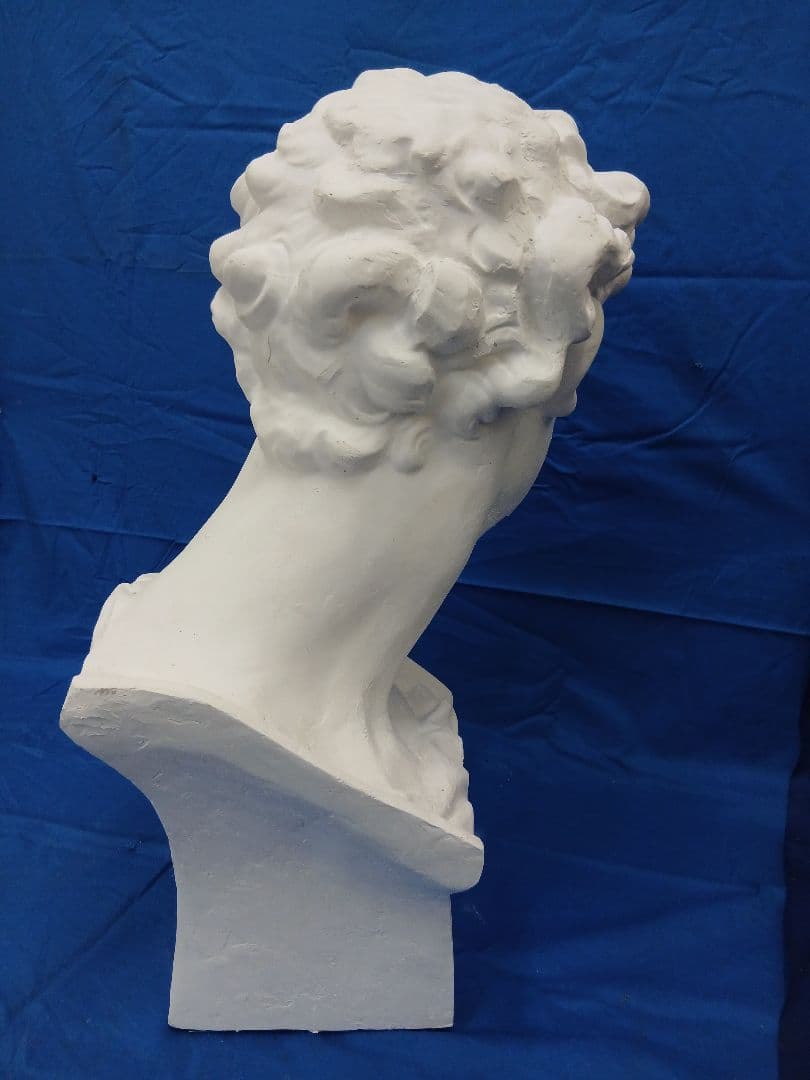 ほし。メディチ首像　高さ60cm。