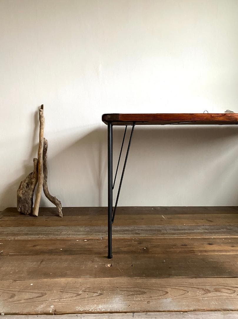 数量限定　特別価格　鉄脚　アイアンレッグ　ダイニングテーブル　ワークデスク