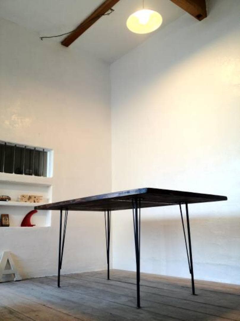 数量限定　特別価格　鉄脚　アイアンレッグ　ダイニングテーブル　ワークデスク