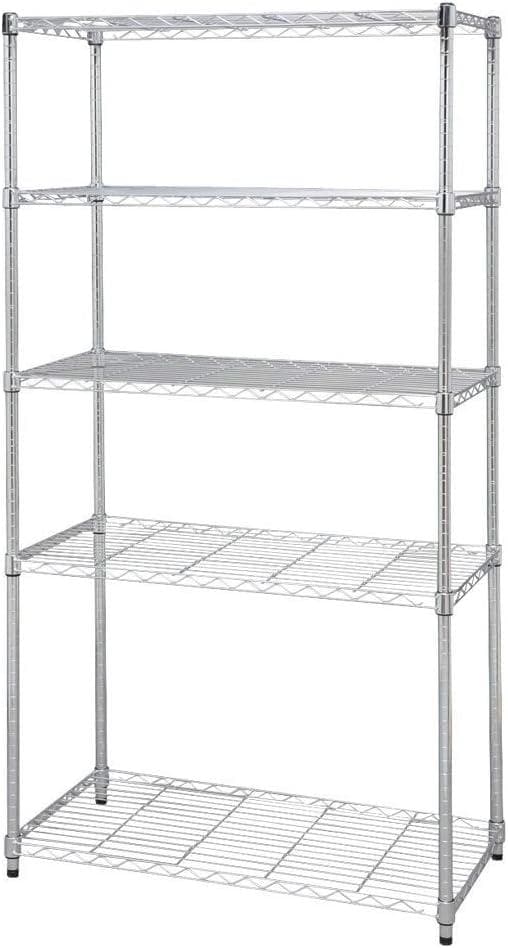 アイリス　スチールラック 幅91cm メタルラック 5段 SE-918E