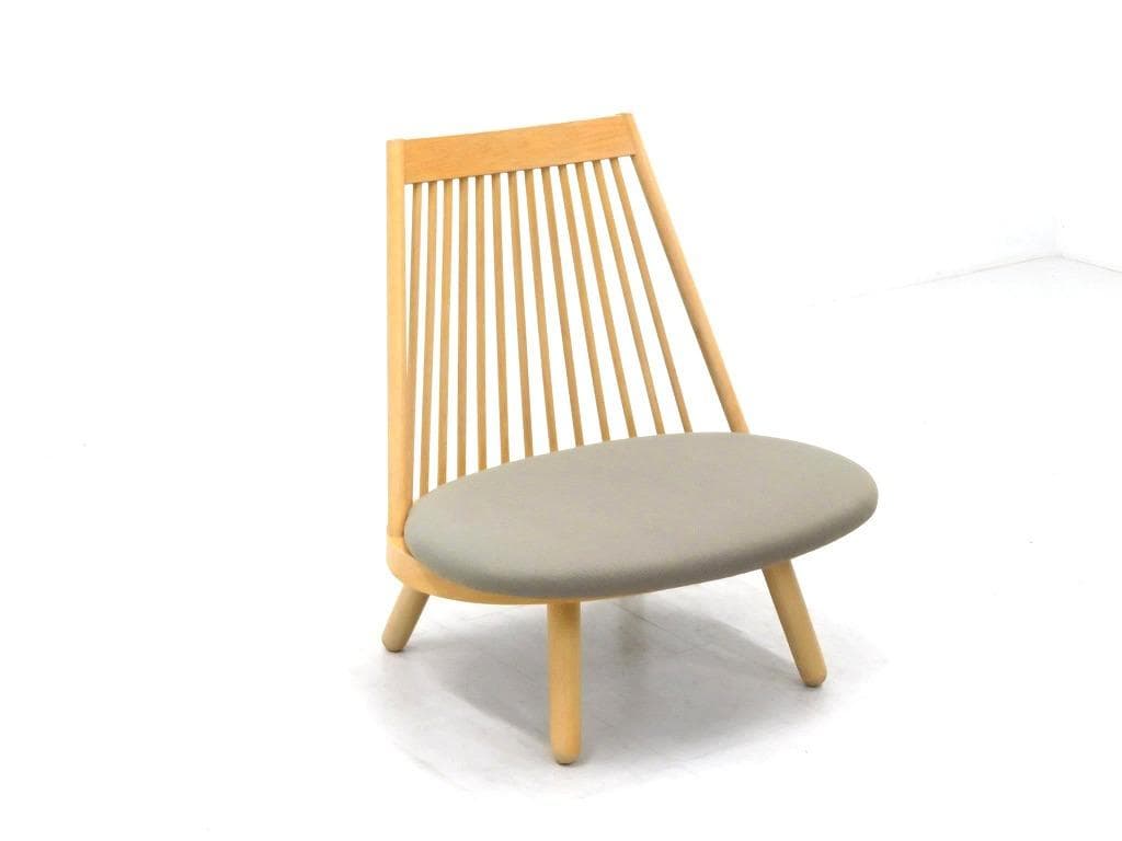 展示品　天童木工　豊口克平　スポークチェア　イス　ソファ　ラウンジ　和モダン