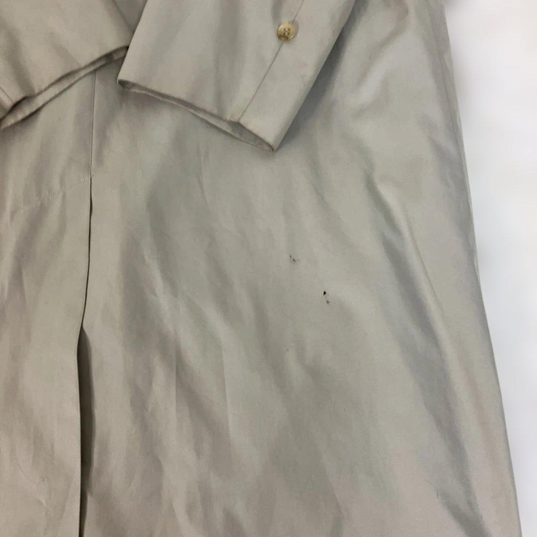 【希少品】Burberry カーキ トレンチコート　ロング丈　　ノバチェック