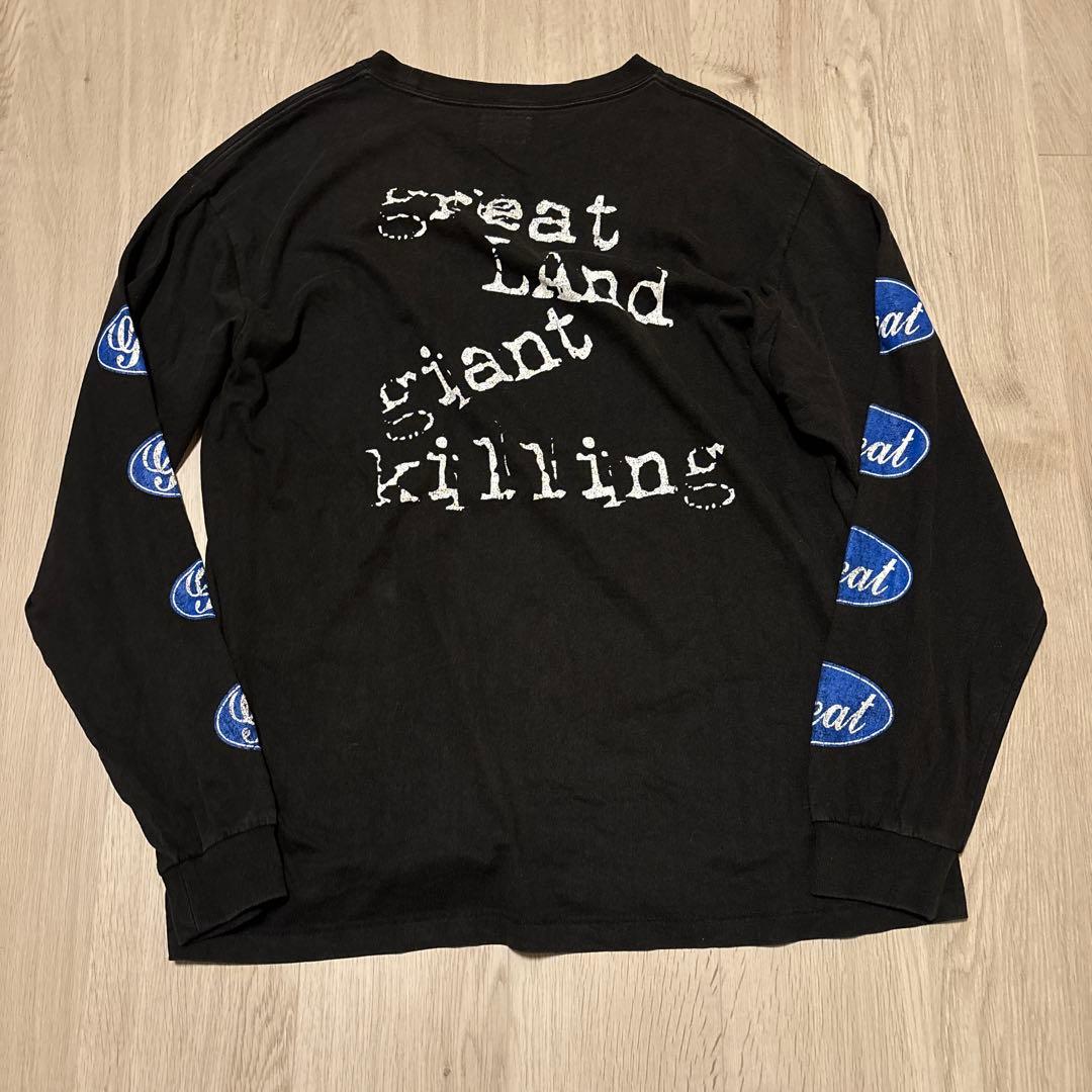 greatLand XL ブラック 長袖カットソー