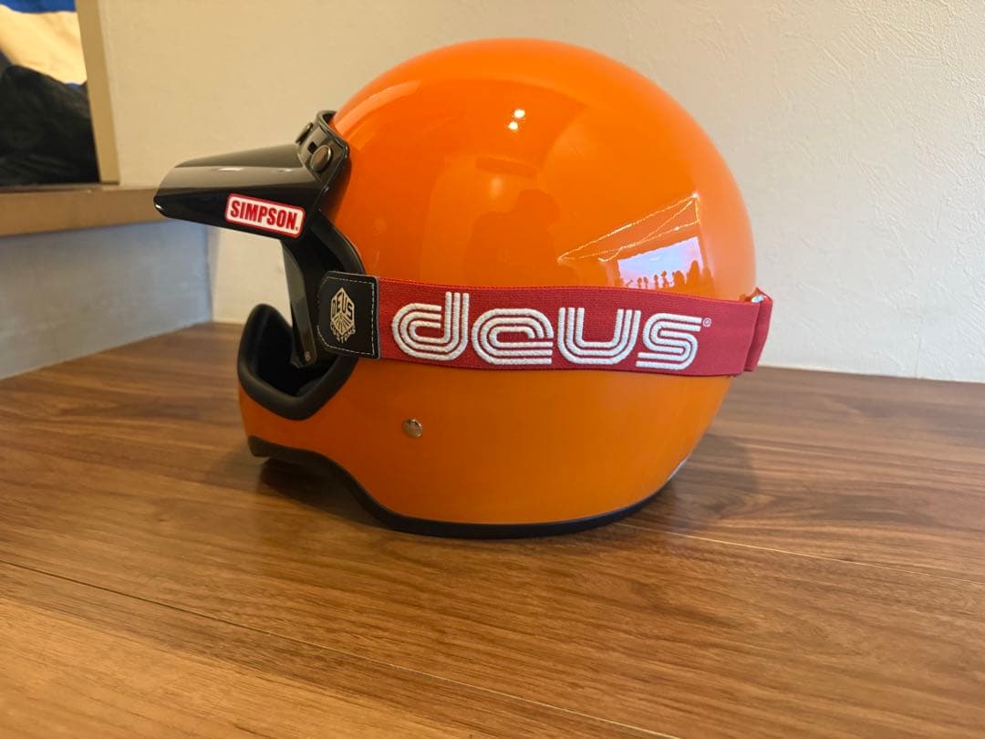 SIMSON M50オレンジ BARSTOW ゴーグル Deus