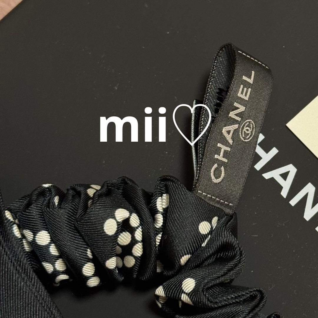 2025c ccマーク シュシュ ヘッドアクセサリー ヘアアクセサリー ヘアゴム