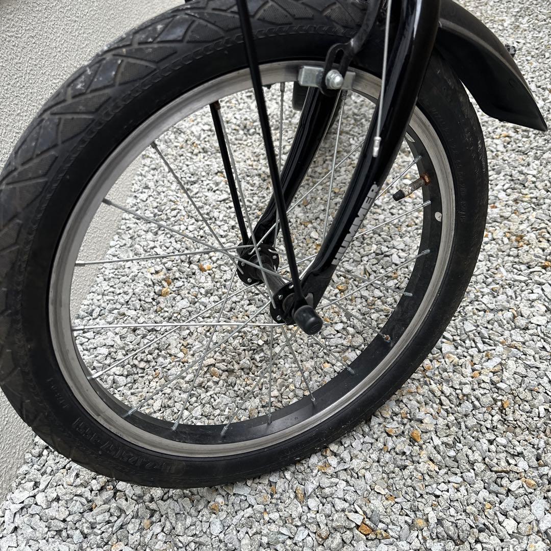 HUMMER 子供用 自転車 18インチ ミッドナイトブルー 補助輪＆おまけつき