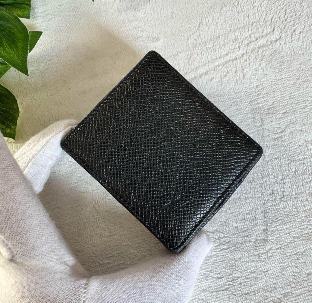 りょう様ルイ・ヴィトン タイガ　ポルトモネ・ボワット　ケース　黒