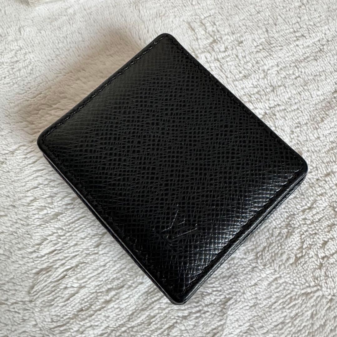 りょう様ルイ・ヴィトン タイガ　ポルトモネ・ボワット　ケース　黒
