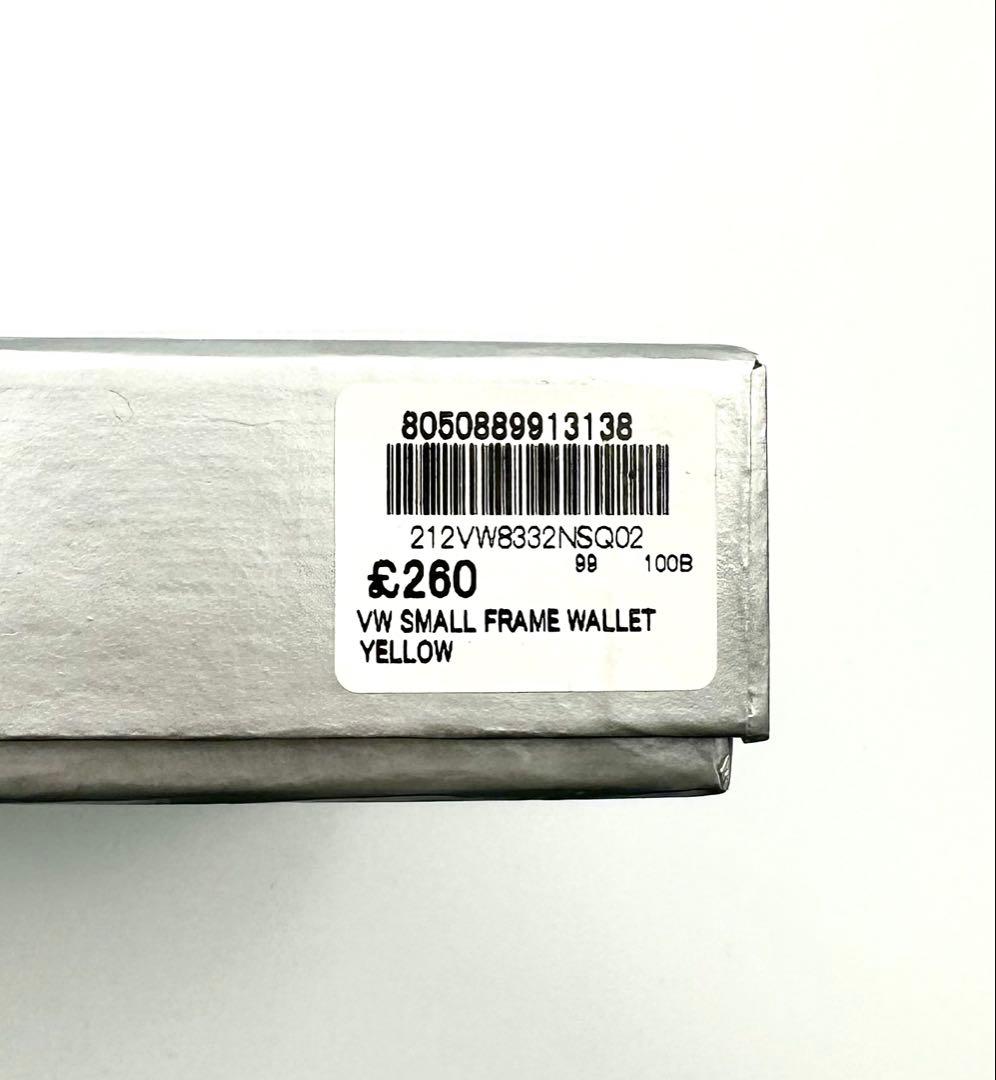 【♡新品✦レア♡】Vivienne Westwood 三つ折り財布 イエロー