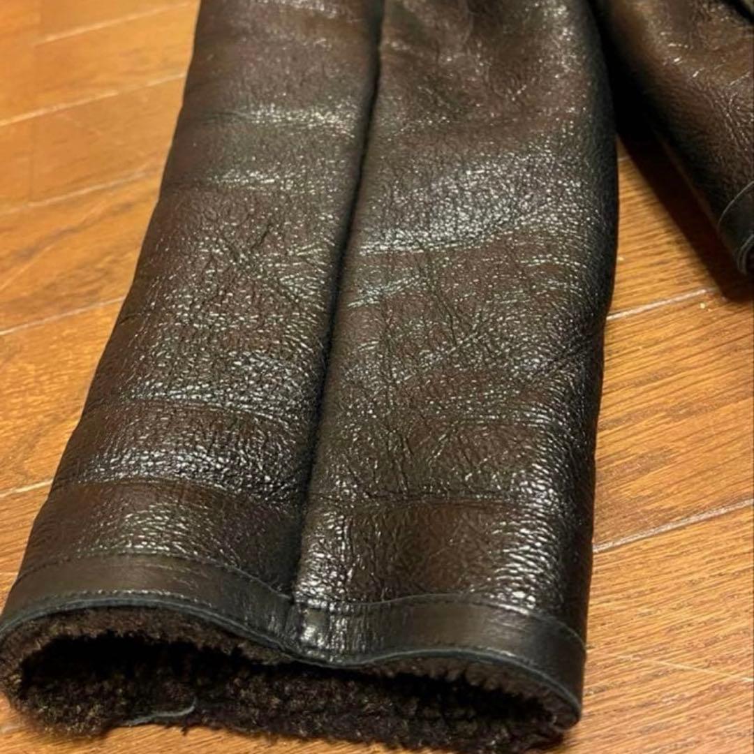 KENZO ケンゾー　ブラウンレザージャケット　B-3 美品