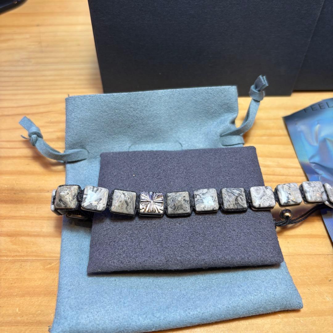 AWNL ピカソ　ジャスパー　ブレスレット