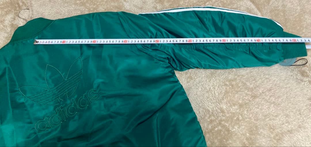 アディダス/アディレニウム MA-1 ボンバージャケット リバーシブル 深緑