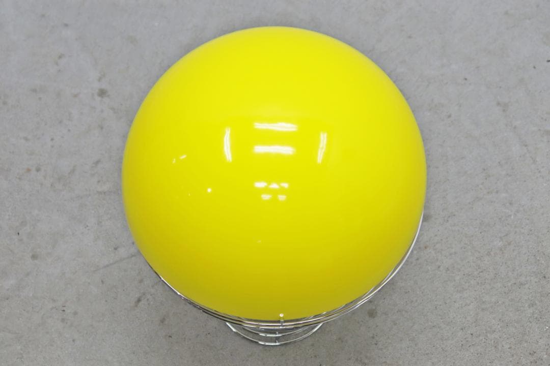 未使用 正規品 ヴェルナー パントン ワイヤーランプ 北欧 照明 イエロー