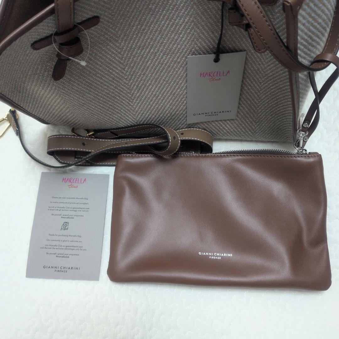 未使用品 定価4.7万 GIANNI CHIARINI MARCELLA